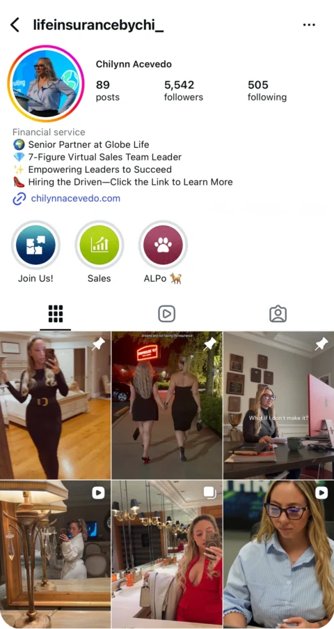 @lifeinsurancebychi_ on Instagram